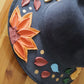 Blue Flowers -  Wide Brim Hat