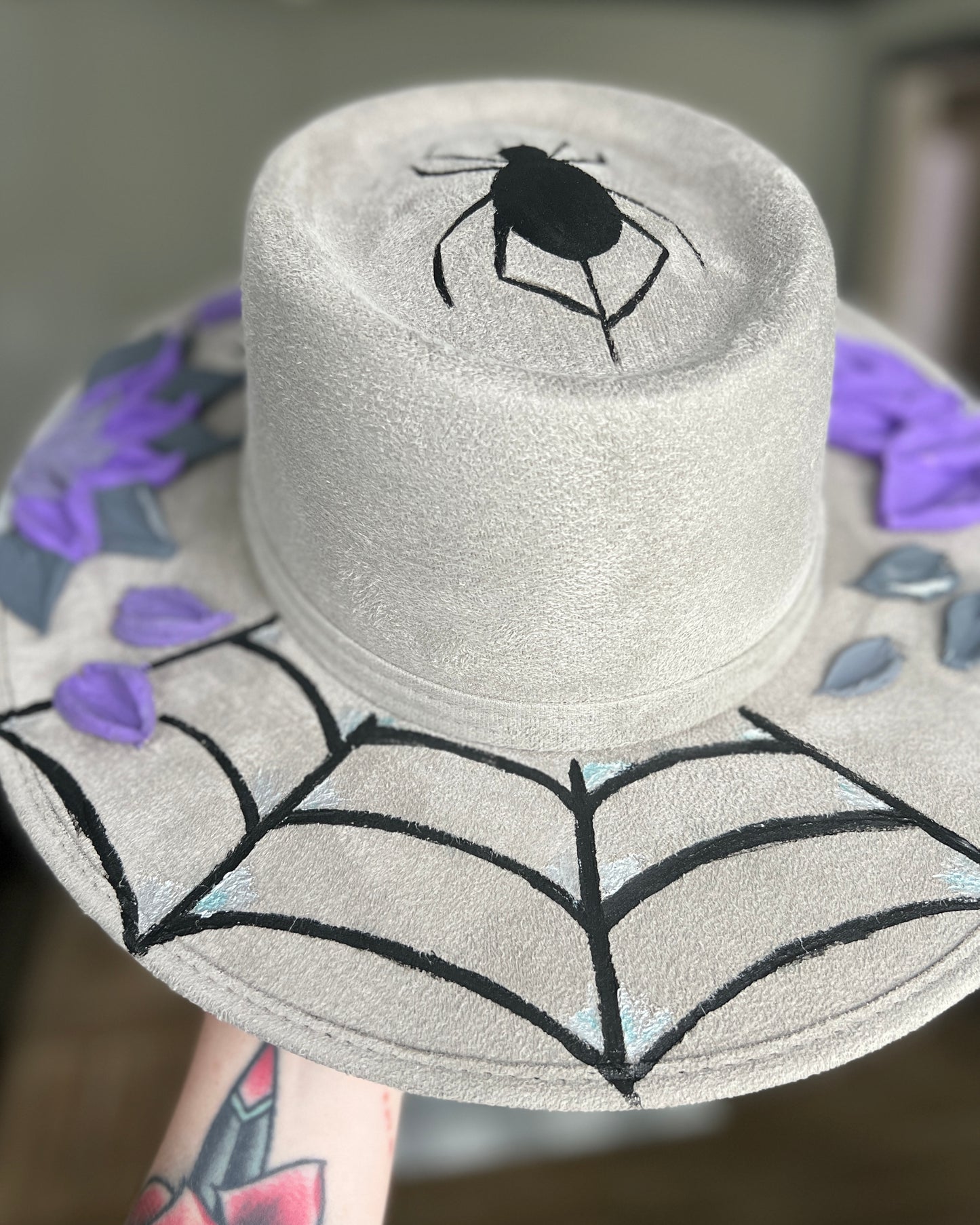 Black Widow - Wide Brim Hat